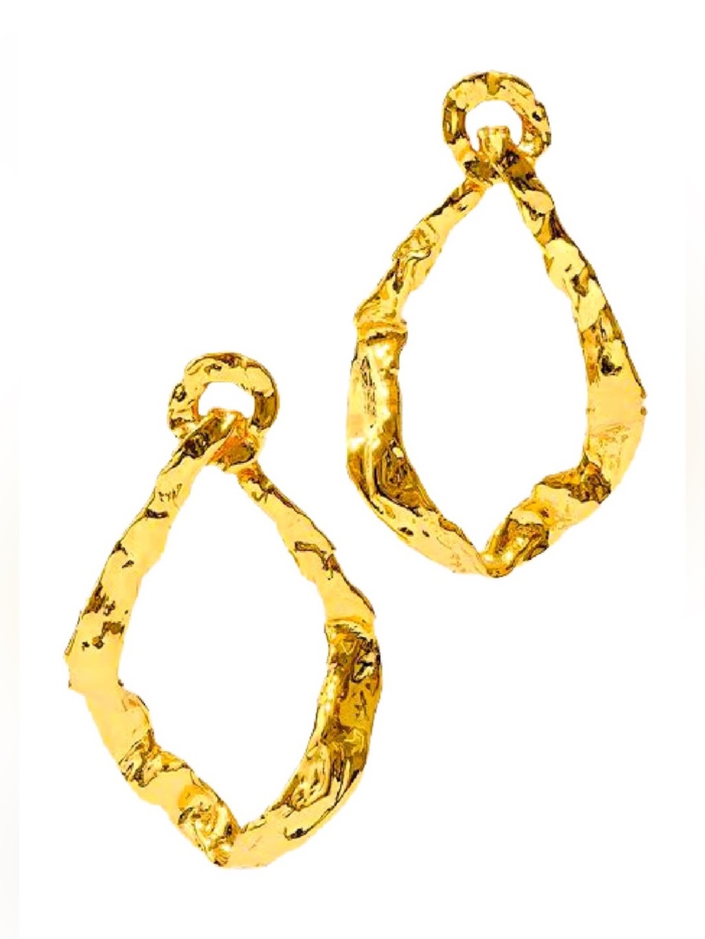 Alexis Bittar Brut Ribbon Drop Earrings